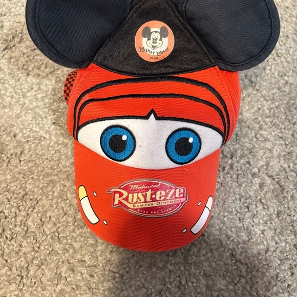 Disney Cars Mickey Mouse Clubhouse Ears Hat Kids Lightning Mcqueen - Picture 3 of 8